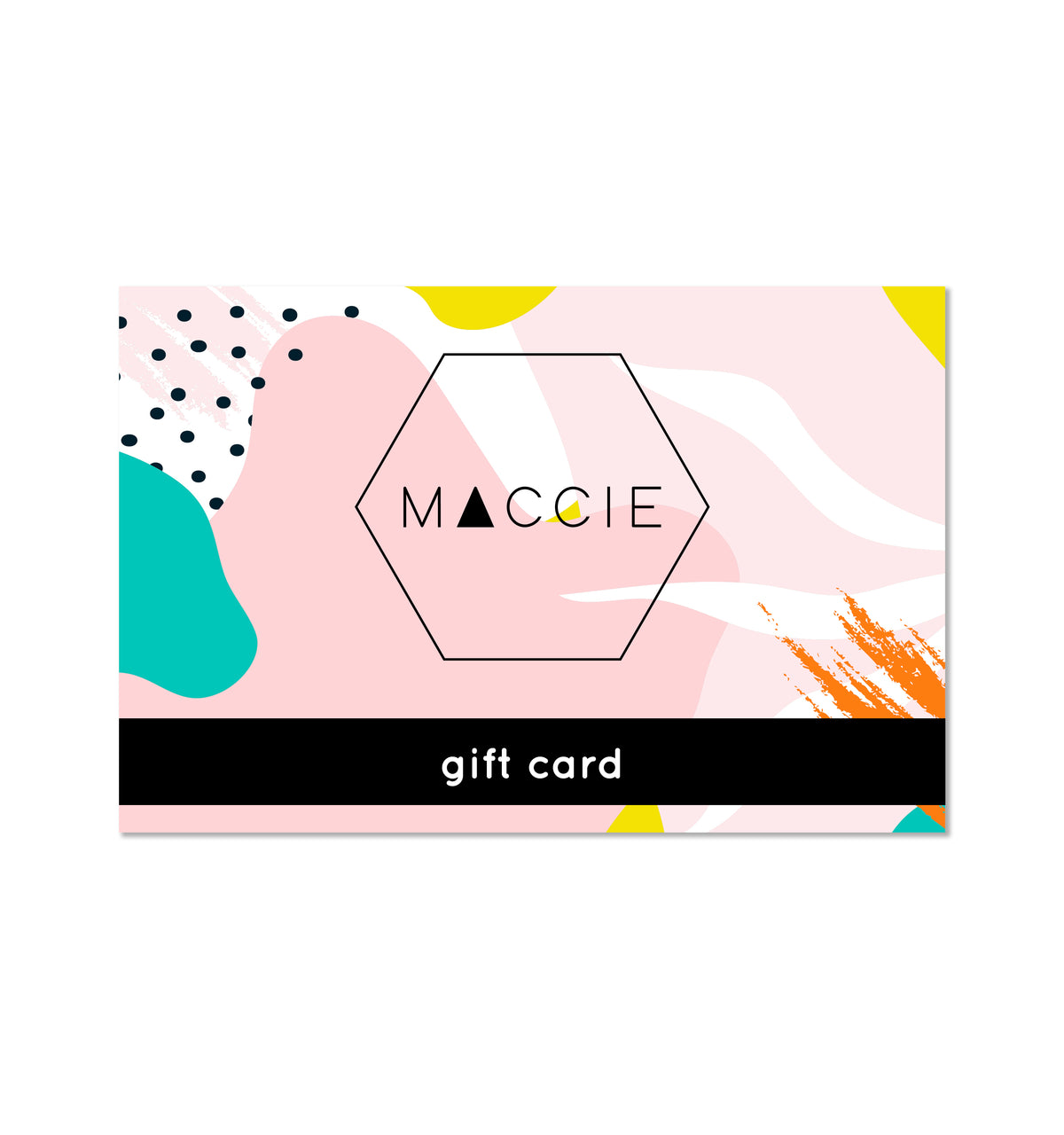 MACCIE gift card
