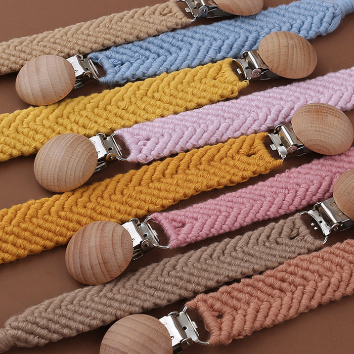 hand-woven dummy clips