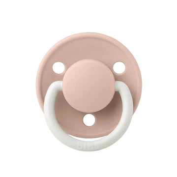 BIBS dummies de lux GLOW silicone one size