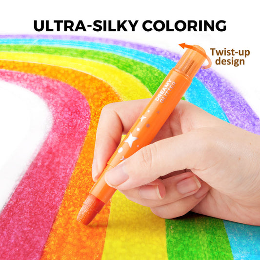 Jar Melo l 24 washable silky crayons