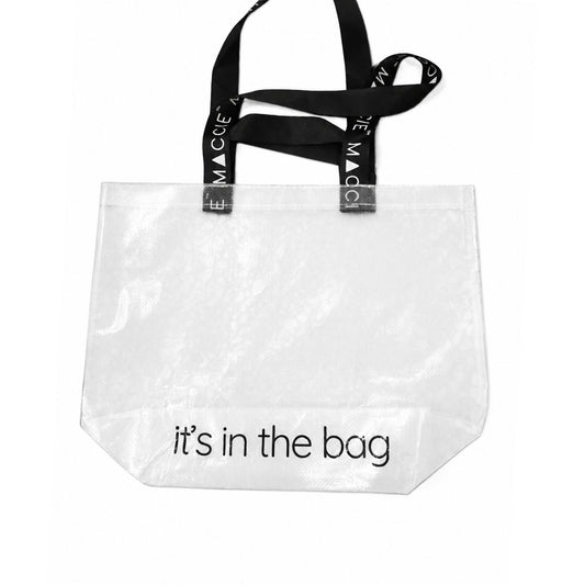 MACCIE it's in the bag l transparent bag
