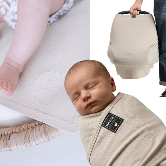 MACCIE bamboo newborn baby bundle deal (Save R115.00)