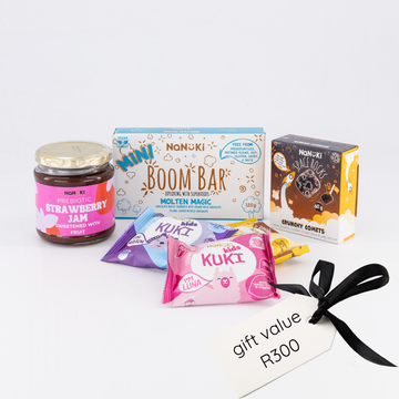 school safe kids' healthy snack & jam hamper