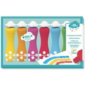 washable foam markers for toddlers by DJECO