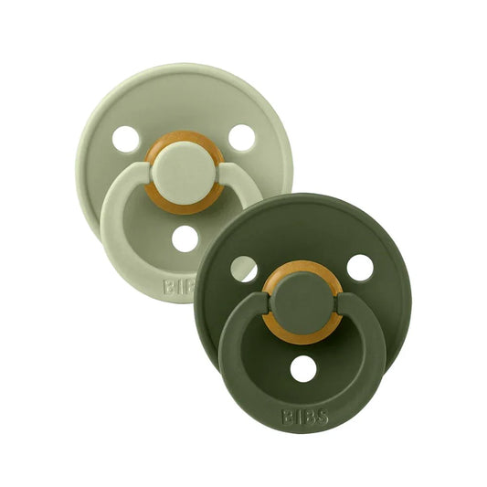 BIBS dummies colour 2-pack latex size 2