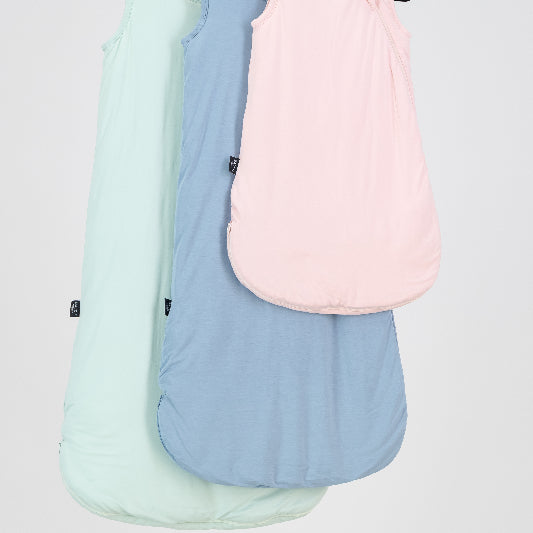 mint green winter sleep sacks