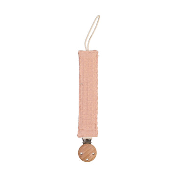 waffle weave dummy clip | coral pink