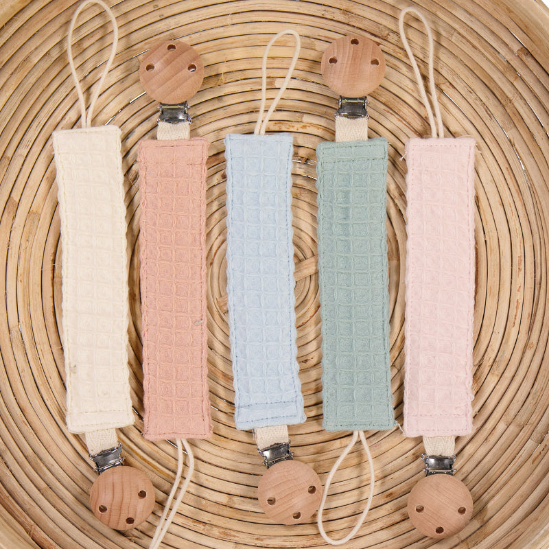 light pink waffle weave dummy clip