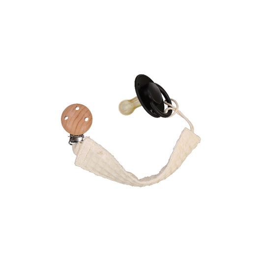 waffle weave dummy clip | cream