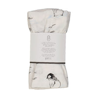 dockside friends  bamboo muslin swaddle