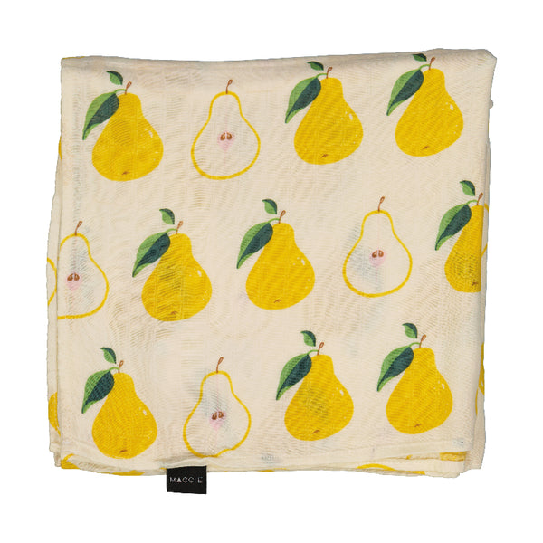 sweet pear baby bamboo muslin swaddle