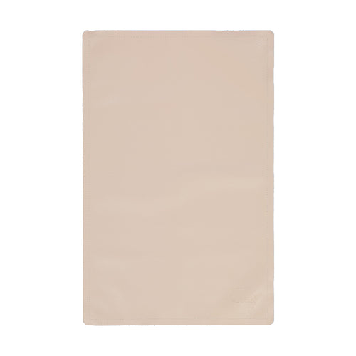 cream baby changing mat