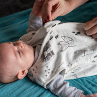 scandi animals bamboo summer sleep sack ** pre-order**