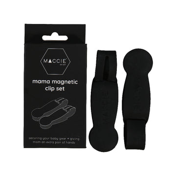 mama magnetic clip set | black