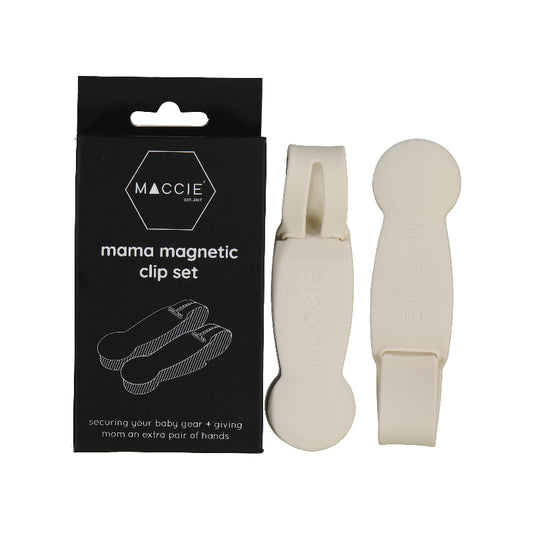 mama magnetic clip set | cream