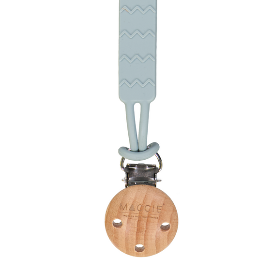 silicone dummy clip | light blue