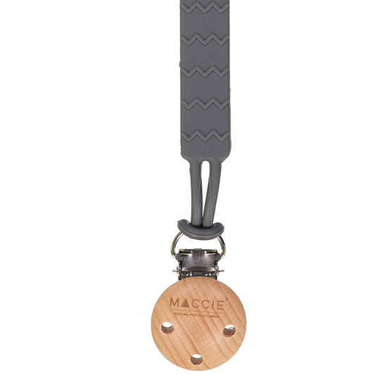 silicone dummy clip | grey