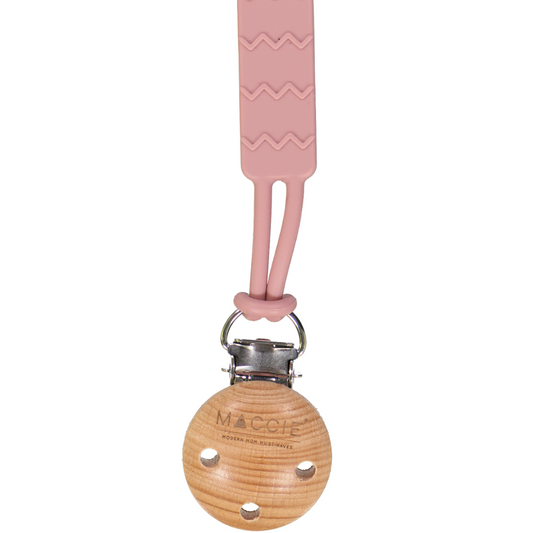 silicone dummy clip | light pink