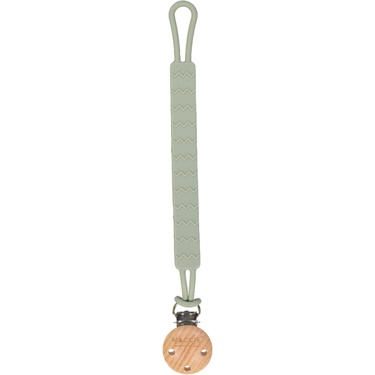 silicone dummy clip | sage green