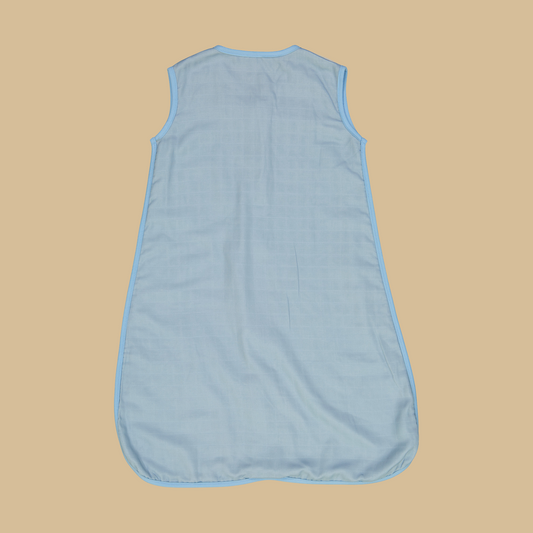1.0 TOG bamboo muslin summer sleep sack | beep beep + blue