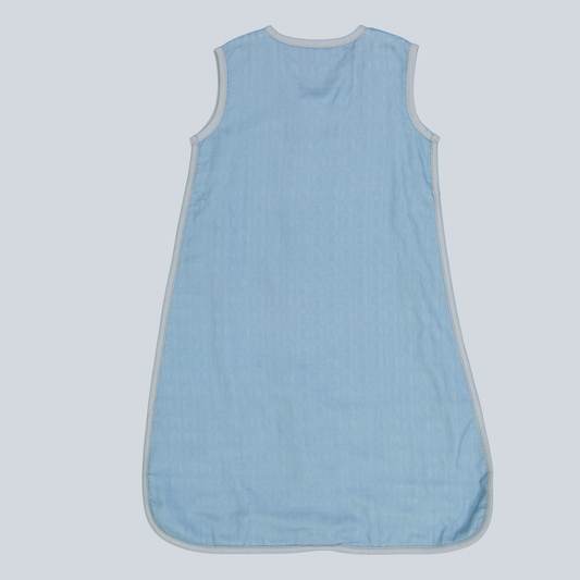1.0 TOG bamboo baby sleep sack | blue gingham + blue (1/11/26)