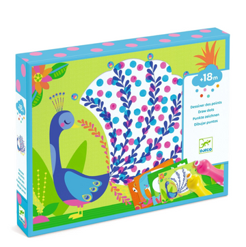 foam marker activity set - its all about the dots by DJECO