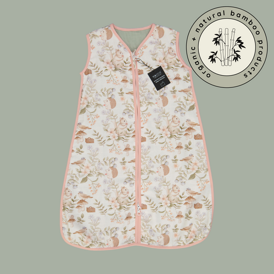 1.0 TOG bamboo muslin summer sleep sacks | secret garden + sage
