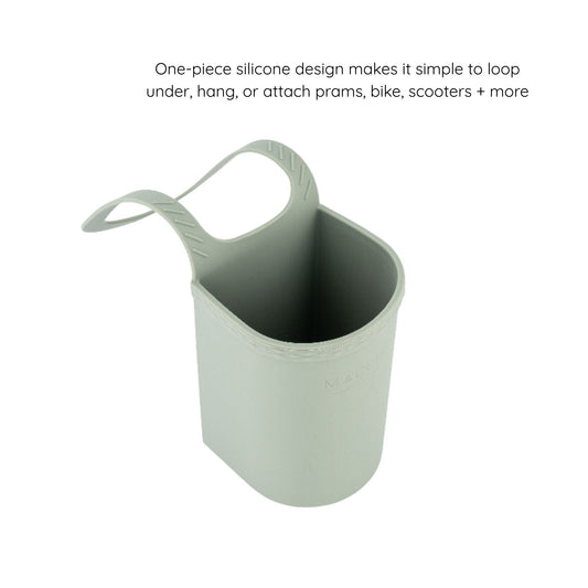 stroll + sip universal cup holder | sage green