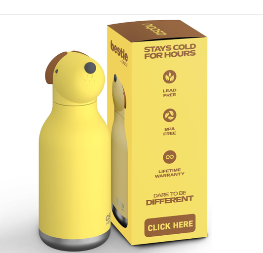 Bestie water bottle by Asobu l DUKE the dog