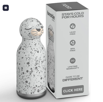 Bestie water bottle by Asobu l ZIPPY the seal