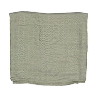 sage green bamboo muslin swaddle