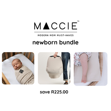 MACCIE bamboo newborn baby bundle deal (Save R225.00)