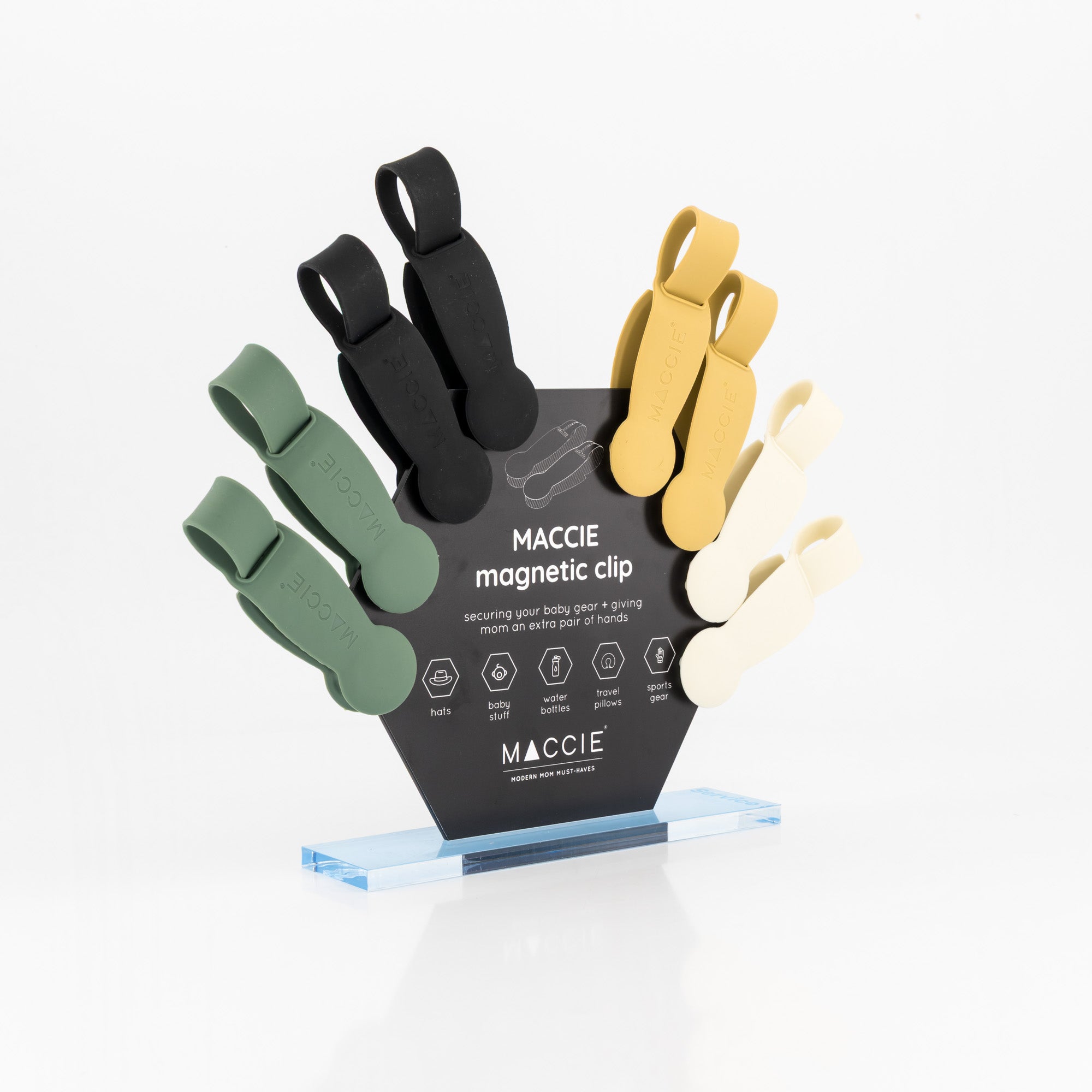 mama magnetic clip set | cream – MACCIE