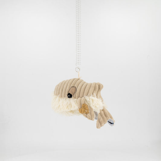 Quirky X Maccie soft toy l spring mobile whale