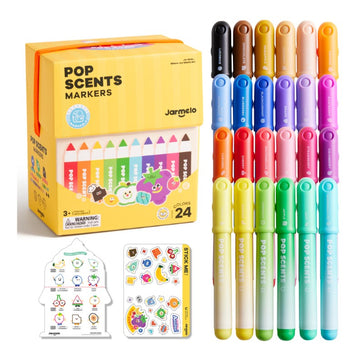 Jar Melo l 24 scented washable markers