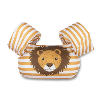 swim essentials l Puddle Jumper Flow Brown/White (2-6 Years)