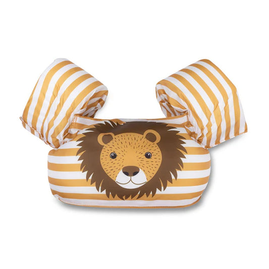 swim essentials l Puddle Jumper Flow Brown/White (2-6 Years)