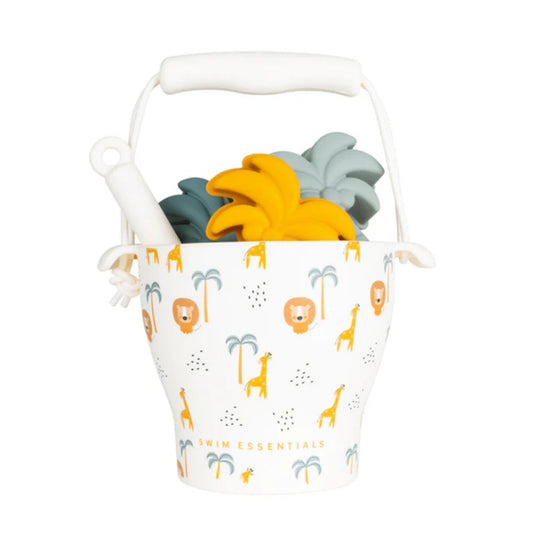 swim essentials l Silicone Beach Toy Set - Jungle