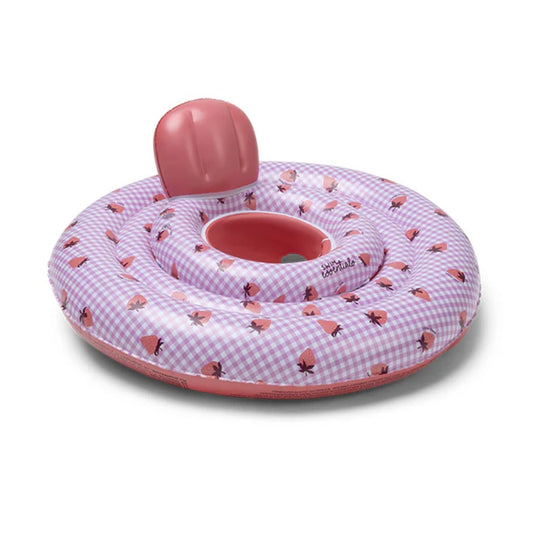 baby floating swim seat | strawberry fields 69cm