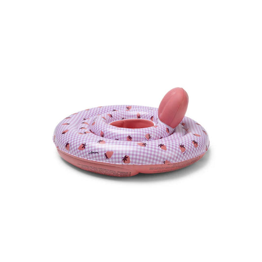baby floating swim seat | strawberry fields 69cm