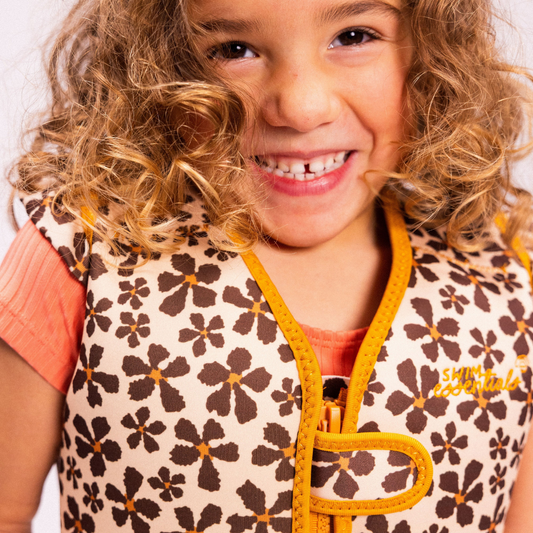swimming vest | wild flower (ages 2-3)