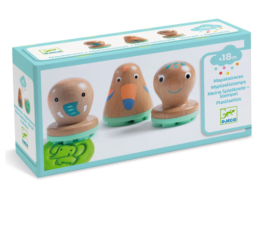 modelling play dough stamps by DJECO l myplastistamps