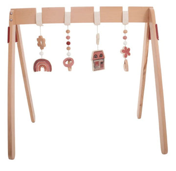 wooden baby gym + 4 hanging mobiles by GROW l bebe pure