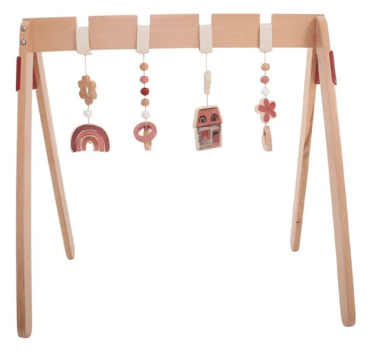 wooden baby gym + 4 hanging mobiles by GROW l bebe pure
