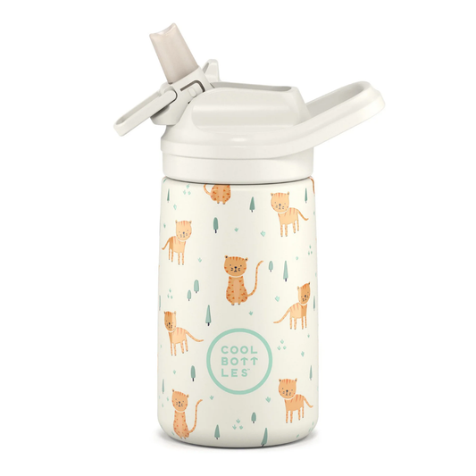 Cool bottles 350ml Kiddies range l whisker kittens (12+months)