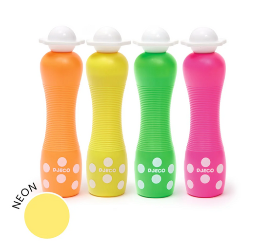 neon washable foam markers for toddlers by DJECO