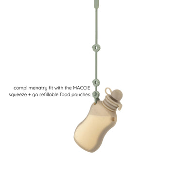 Buy a giggle + grip anti- drop chain with a refillable food pouch (Save R50)