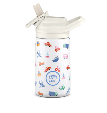 Cool bottles 350ml Kiddies range l little wheels (12+months)