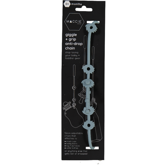giggle + grip anti-drop chain | light blue