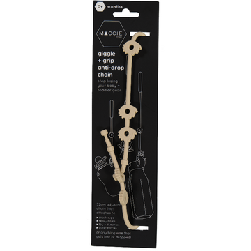 giggle + grip anti-drop chain | beige